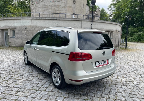 Volkswagen Sharan cena 49900 przebieg: 181808, rok produkcji 2011 z Nysa małe 781